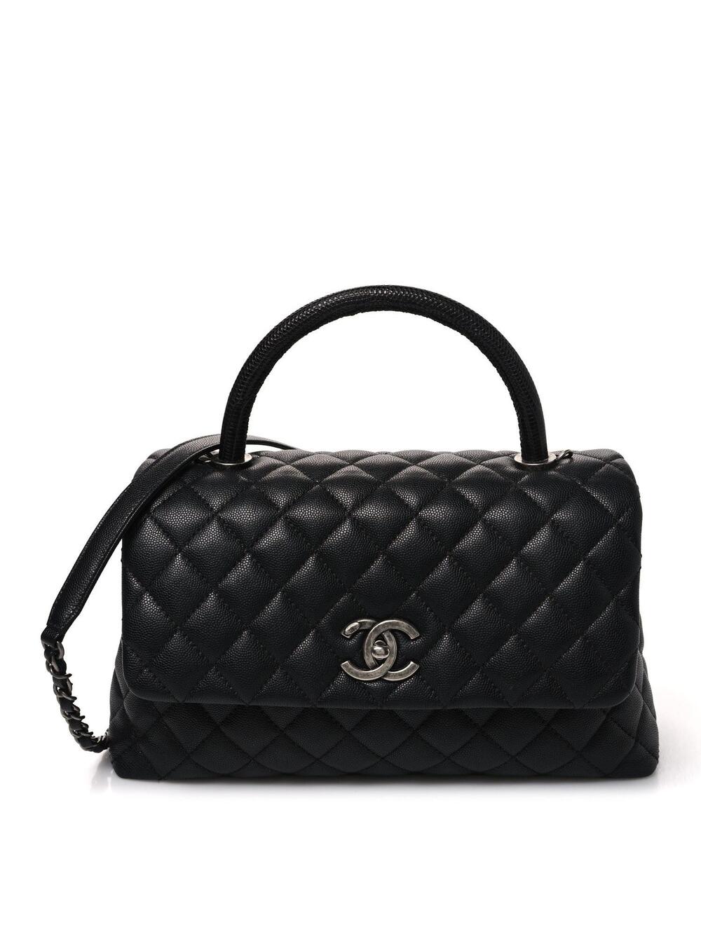 Chanel Caviar Lizard Embossed Quilted #369682C48B
